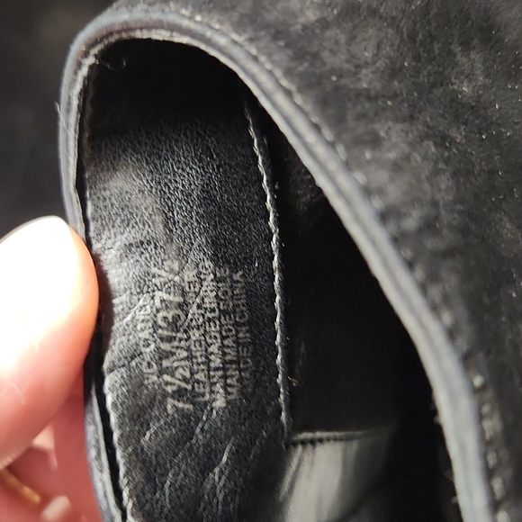 Vince Camuto Women's Ankle Boots/Booties Size 7.5, Black/Silver, VGUC - Picture 10 of 13